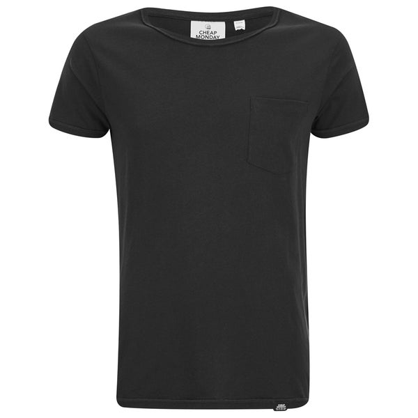 Cheap Monday Men's Cap Pocket T-Shirt - Punk Black