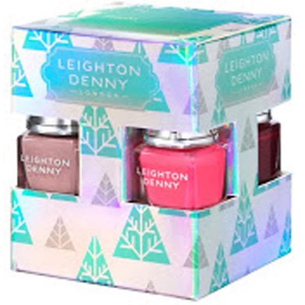 Leighton Denny Cold Winter Christmas 2015 Make Spirits Bright Nail Art Collection
