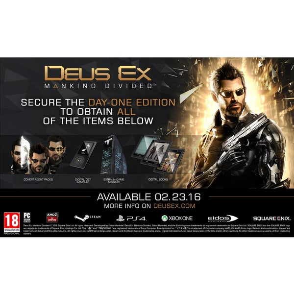 Deus Ex Mankind Divided Special Edition