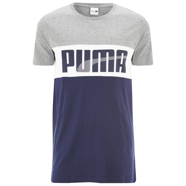 Puma Men's Game Logo T-Shirt - Peacoat