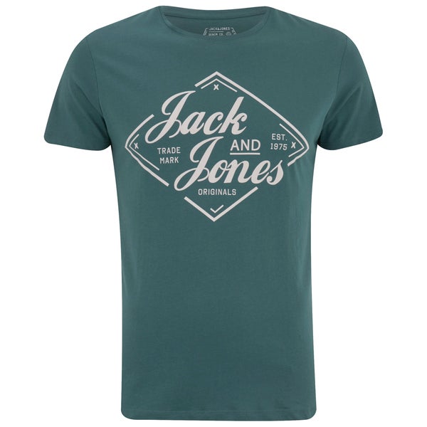 Jack & Jones Men's Diamond T-Shirt - Mediterranea