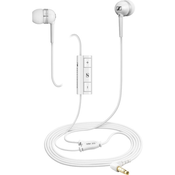 Sennheiser MM30G Earphones (Mic Compatible with Android Only) - White
