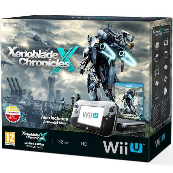Wii U 32GB Premium Console - Includes Xenoblade Chronicles + Exclusive World Map