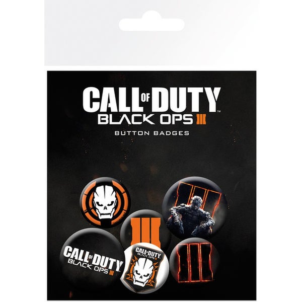 Lot de Badges Call Of Duty Black Ops 3 - Assortiment