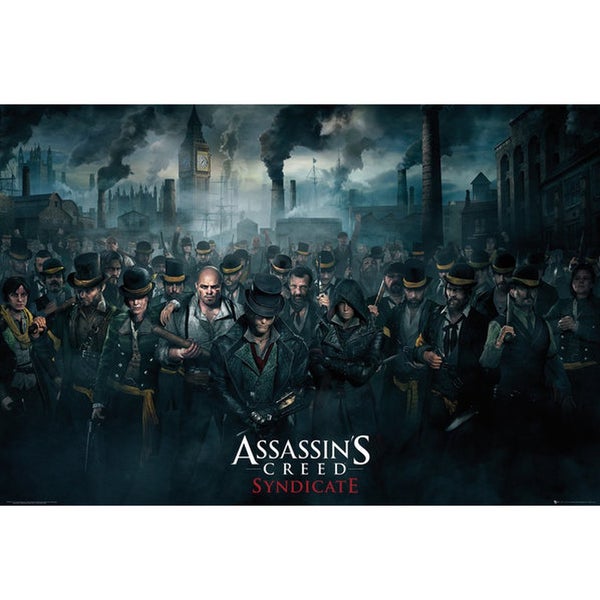Assassins Creed Syndicate Crowd - 24 x 36 Inches Maxi Poster