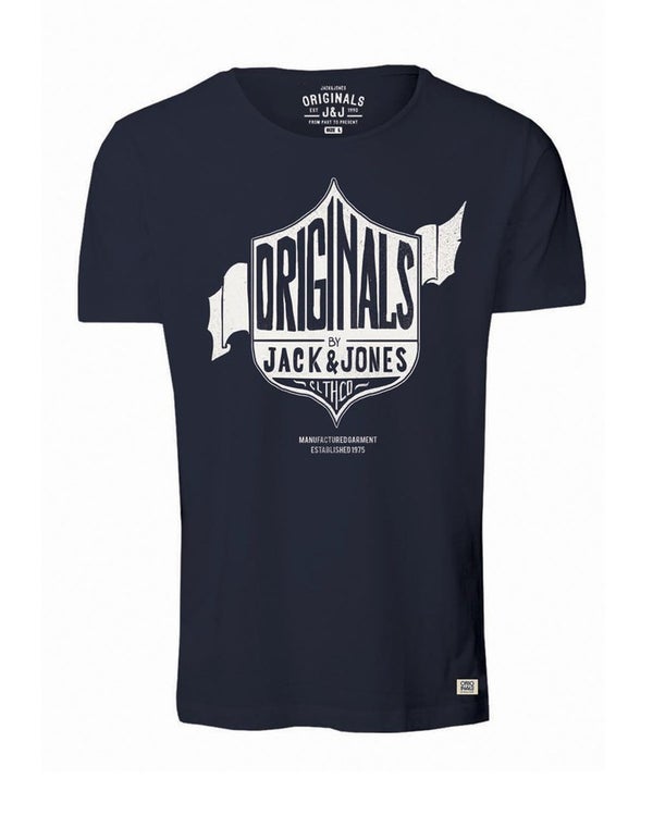 Jack & Jones Men's Light T-Shirt - Navy Blazer