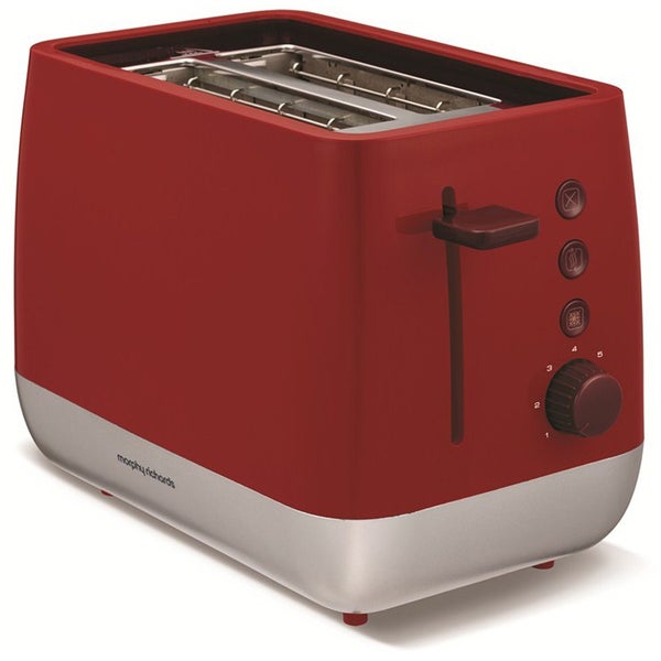 Morphy Richards 221109 Chroma Toaster - Red