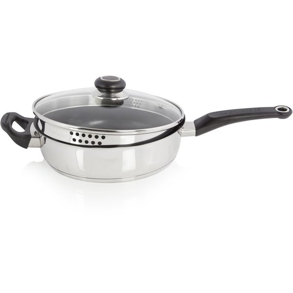 Morphy Richards 970009 Stainless Steel Saute Pan - 24cm
