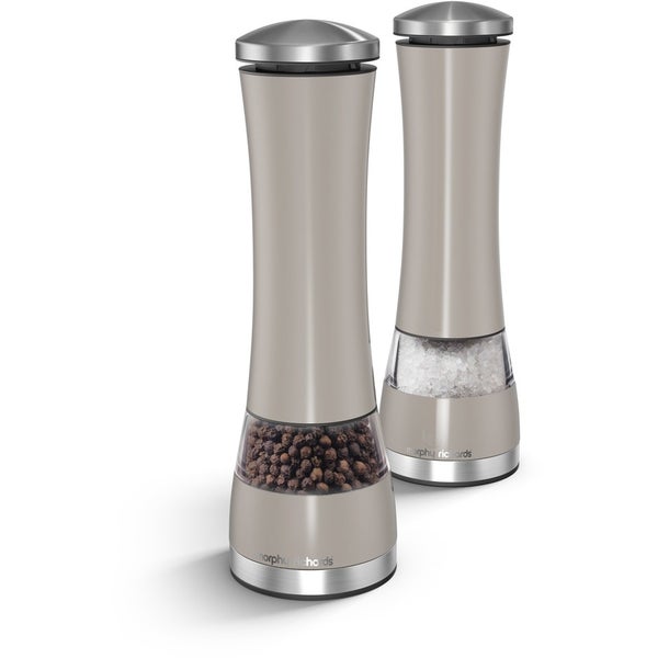 Morphy Richards Electronic Salt and Pepper Mill - Barley