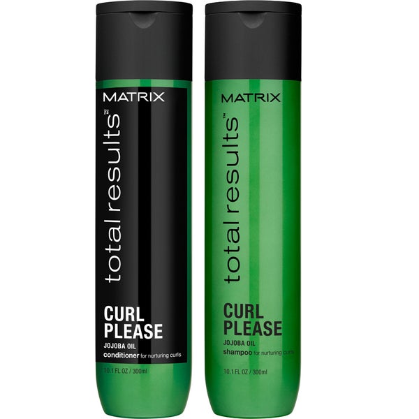Shampooing et après-shampooing Curl Please Total Results Matrix (300 ml)