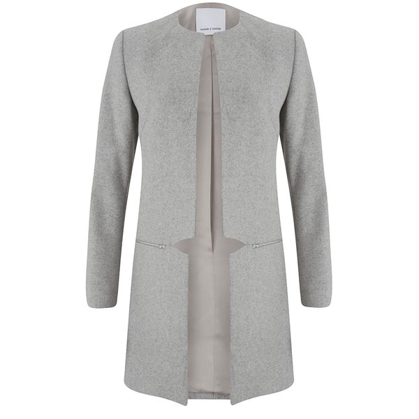 Samsoe & Samsoe Women's Hahn Jacket - Light Grey Melange