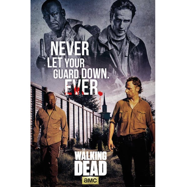 The Walking Dead Rick & Morgan - 24 x 36 Inches Maxi Poster