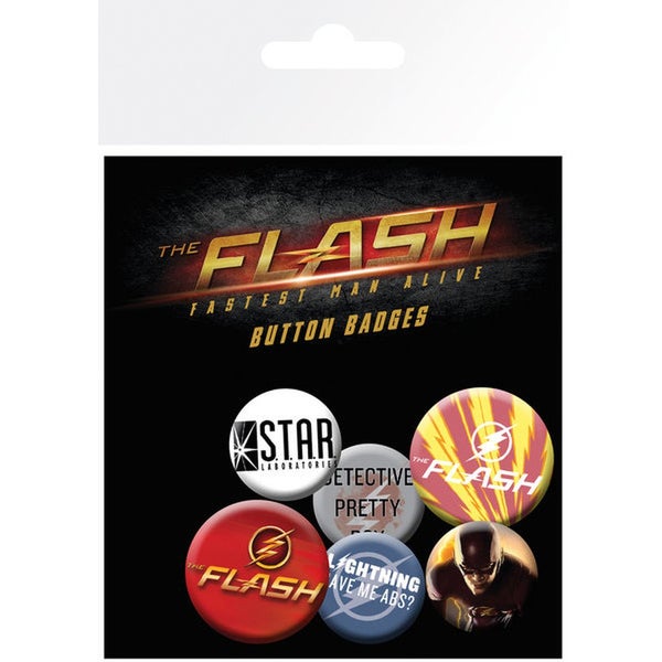 Lot de Badges The Flash Assortiment - DC Comics