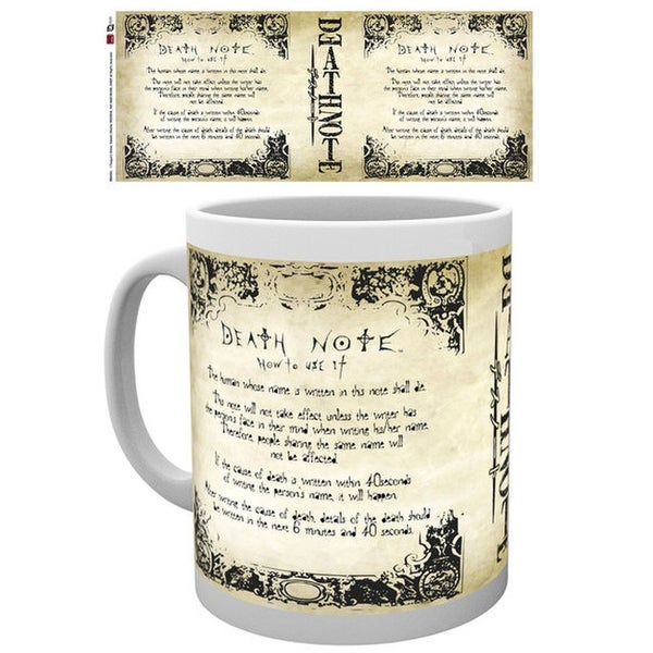Death Note Rules - Mug
