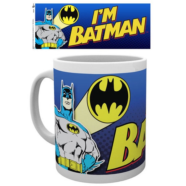 DC Comics Batman Comic I'm Batman Bold - Mug