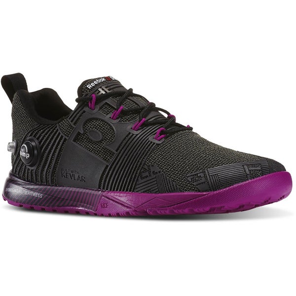 Reebok Women's CrossFit Nano Pump Fusion Trainers - Black/Purple
