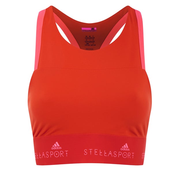 adidas Women's Stella Sport Gym Bra - Orange