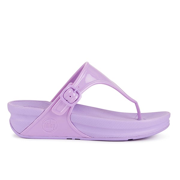 FitFlop Women's Superjelly Toe Post Sandals - Dusty Lilac