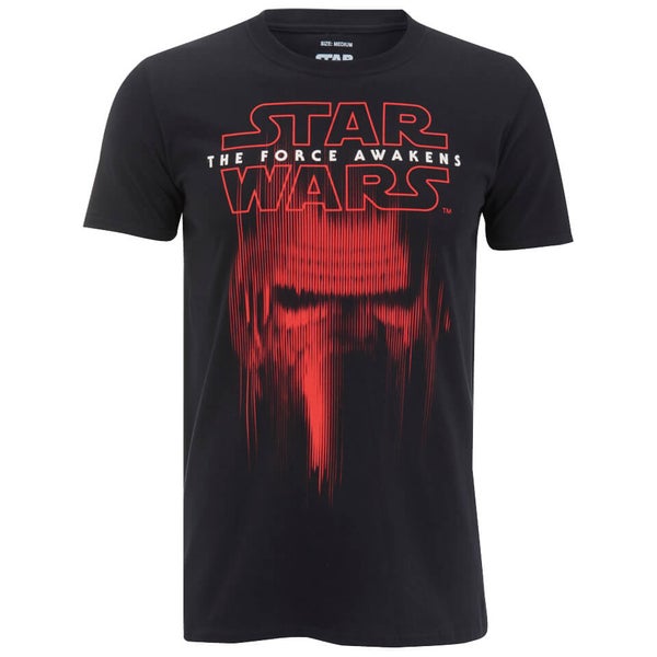 T-Shirt Homme Star Wars Kylo Ren Masque - Noir