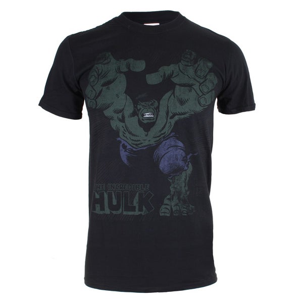 T-Shirt Marvel Hulk -Noir/Violet