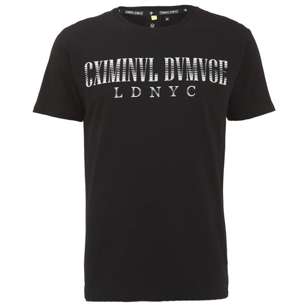 Criminal Damage Men's Speed T-Shirt - Black
