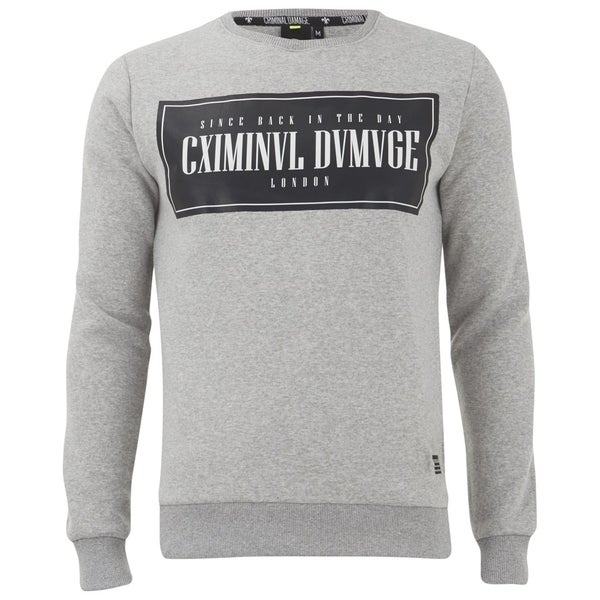 Criminal Damage Men's Since Sweatshirt - Grey