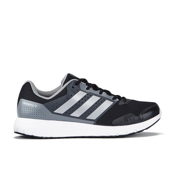 adidas Men's Duramo 7 Running Shoes - Black/Silver