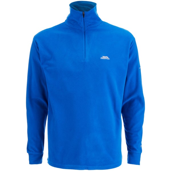 Trespass Men's Masonville Half Zip Fleece Jumper Electric Blue Mens