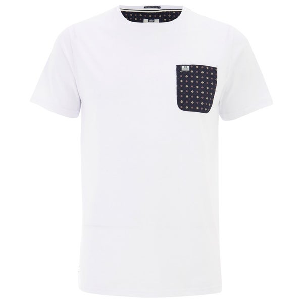 Weekend Offender Men's Quill Pocket T-Shirt - White