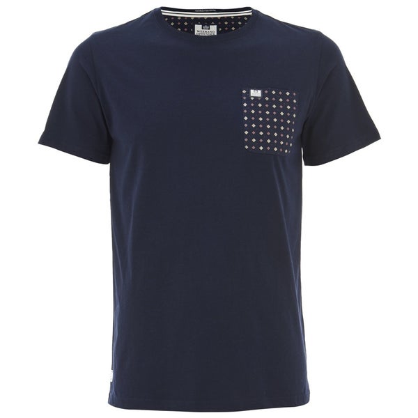 Weekend Offender Men's Quill Pocket T-Shirt - Navy