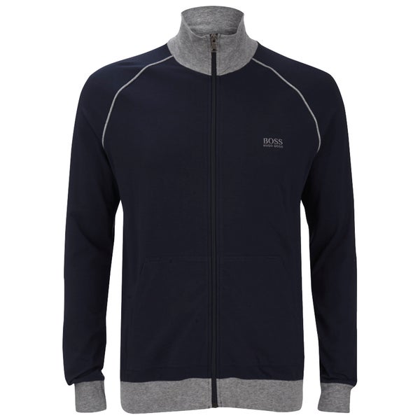 BOSS Hugo Boss Men's Zipped Sweatshirt - Navy