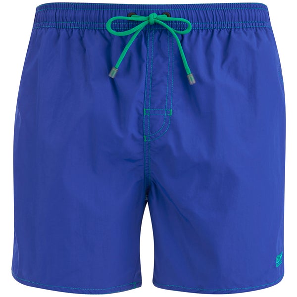BOSS Hugo Boss Men's Lobster Swim Shorts - Blue