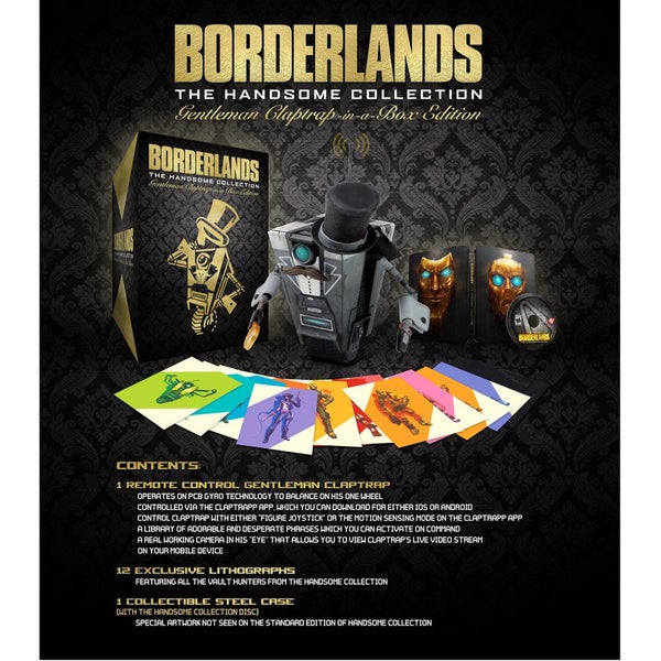 Borderlands: The Handsome Collection - Gentleman Claptrap-in-a-Box Edition