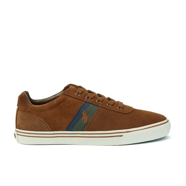 ralph lauren hanford suede trainers