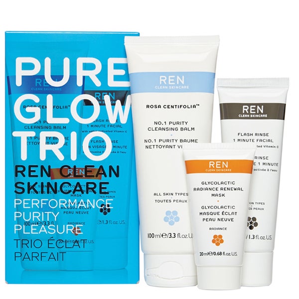 REN Pure Glow Trio Kit (värt £ 50.00)