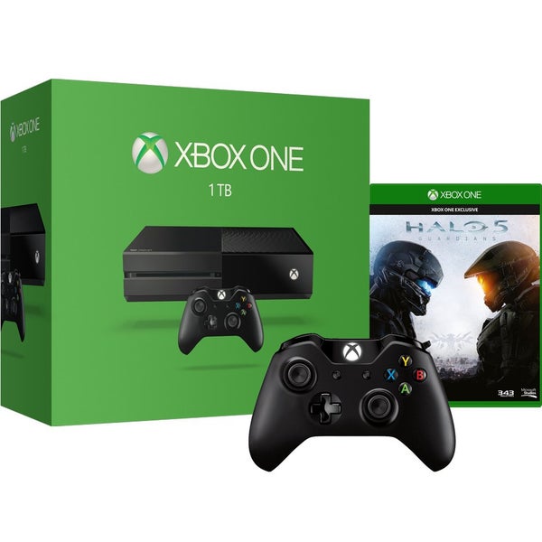 Xbox One 1TB Console - Includes Halo 5: Guardians & Extra Wireless Controller