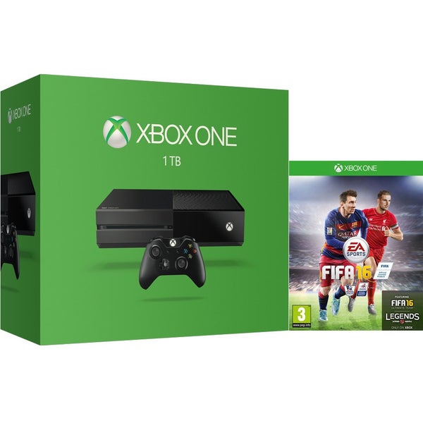 Xbox One 1TB Console - Includes FIFA 16