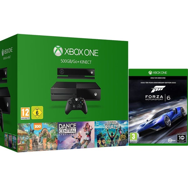 Xbox One Holiday Value Bundle - Includes Forza Motorsport 6