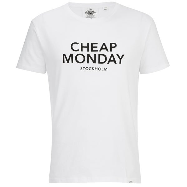 Cheap Monday Men's Standard Logo T-Shirt - White