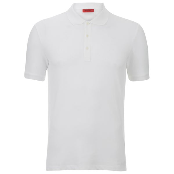 HUGO Men's Nono Plain Polo Shirt - White