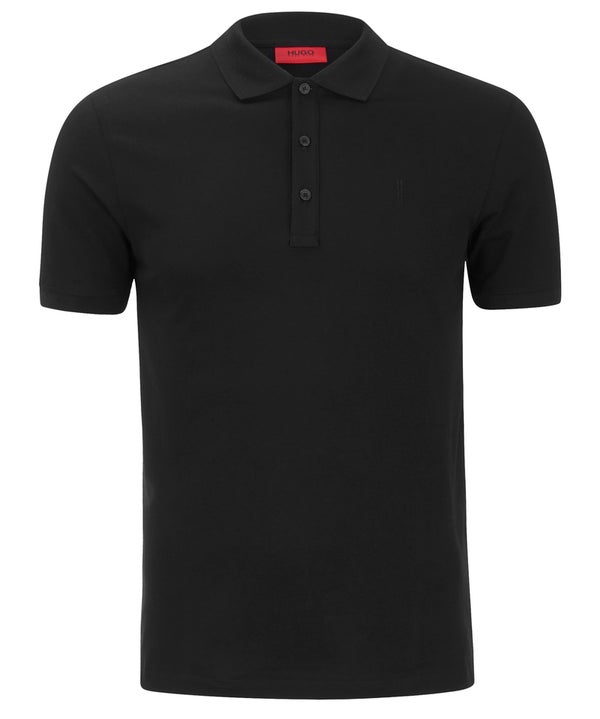 HUGO Men's Nono Plain Polo Shirt - Black