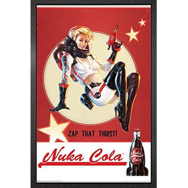 Fallout 4 Nuka Cola - Framed Maxi Poster