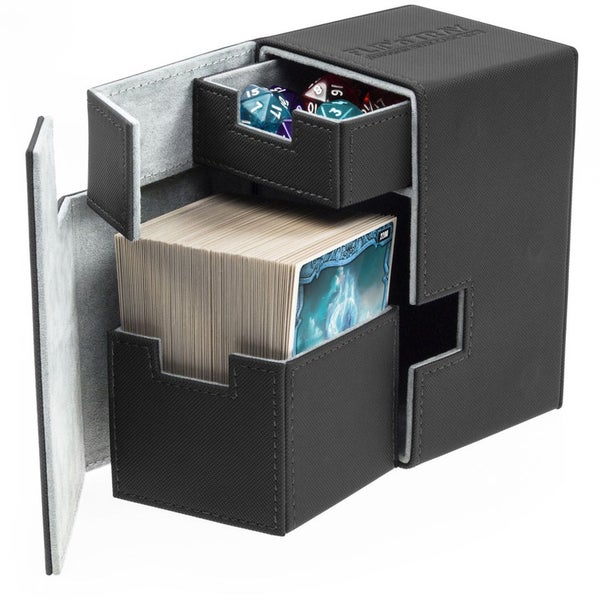 Ultimate Guard Flip n Tray Standard Size Xeno Skin Black 100+