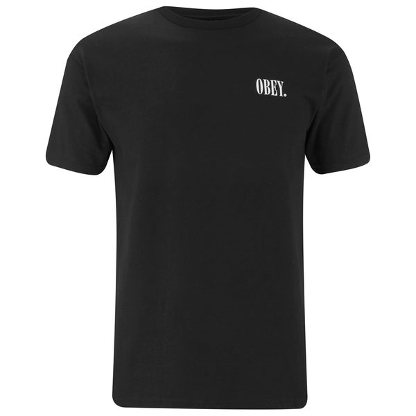 OBEY Clothing Men's New Times Basic T-Shirt - Black