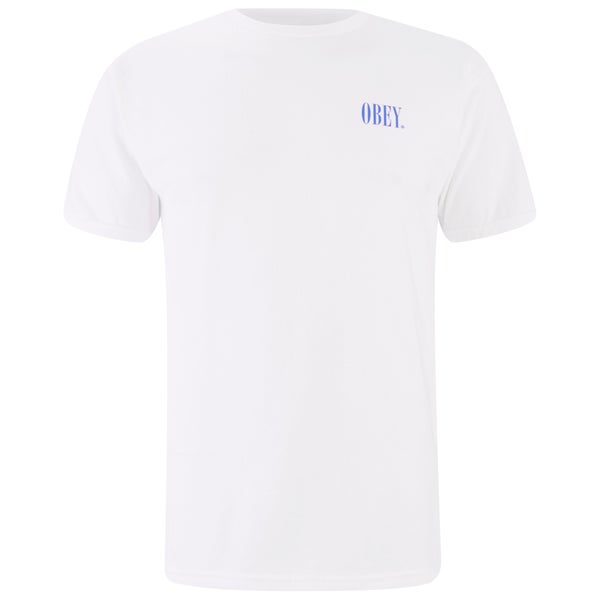OBEY Clothing Men's New Times Basic T-Shirt - White