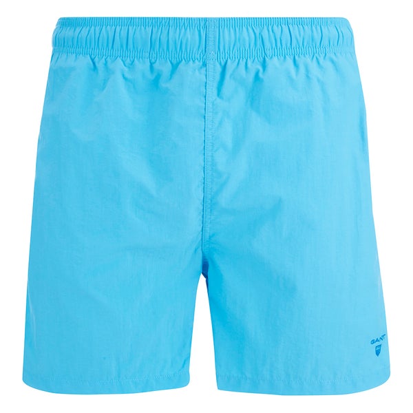 GANT Men's Basic Swim Shorts - Aquarius Blue