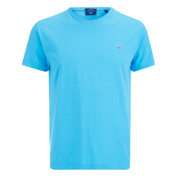 GANT Men's Original Solid T-Shirt - Aquarius Blue
