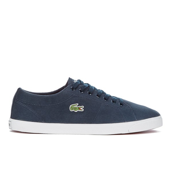 Lacoste Men's Marcel LCR2 Canvas Trainers - Blue