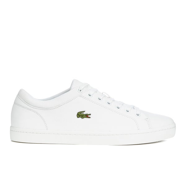 Lacoste Men's Straightset SPT 116 1 Leather Trainers - White