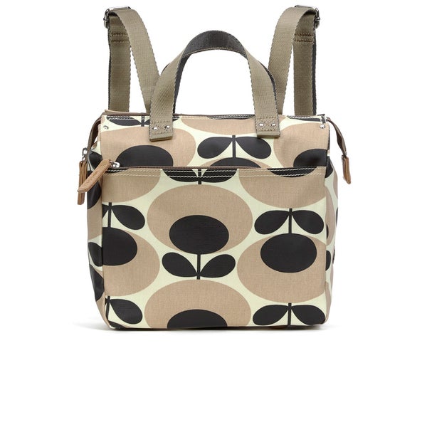 Orla Kiely Women's Stem Small Backpack - Nude